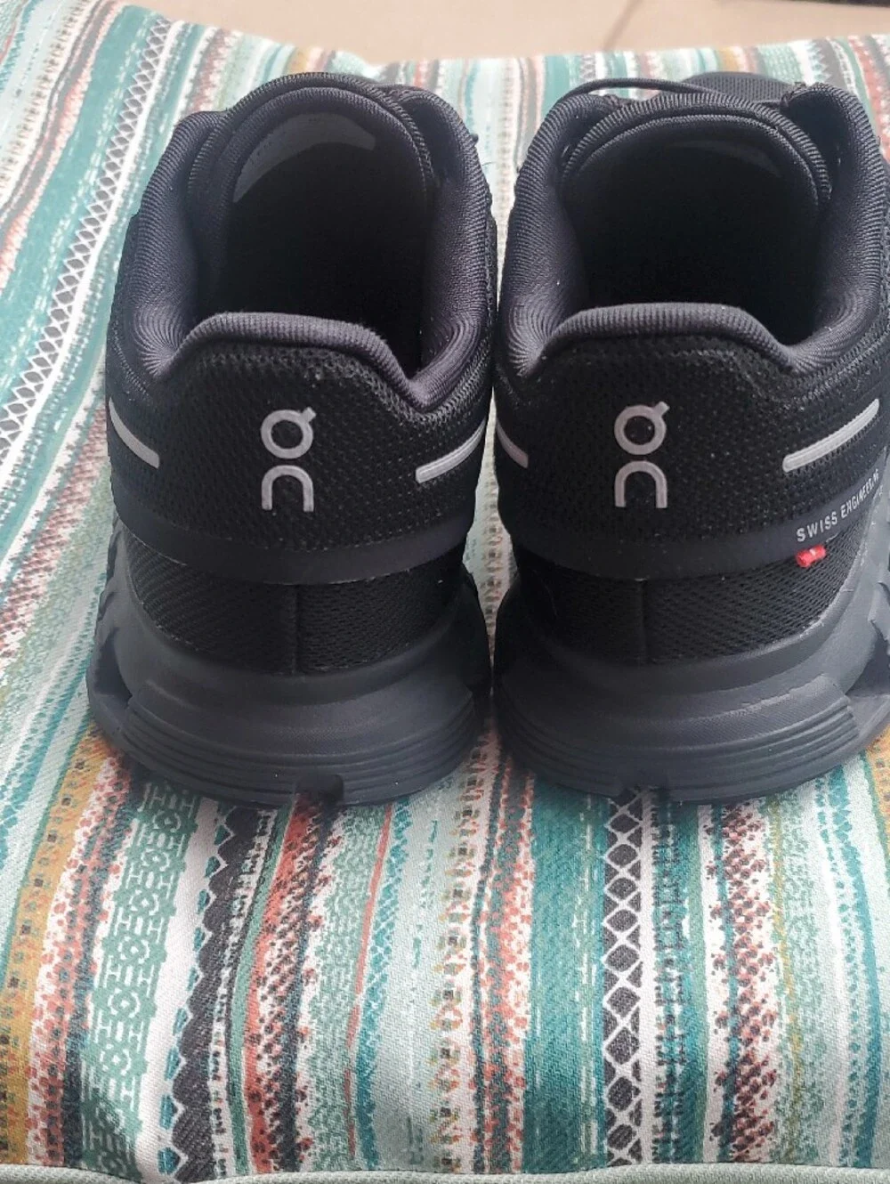 On Cloud Black Women's Athletic Sneakers